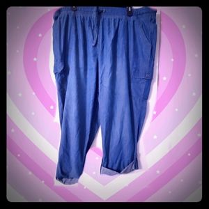 Woman within cargo pants